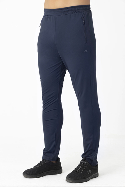 Crozwise Чоловічі спортивні штани з вузькими штанинами, сині 2244