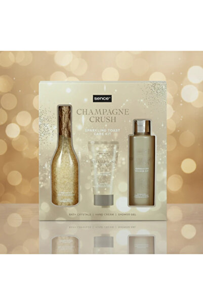 SENCE GIFT BOX 3 PCS CHAMPAGNE CRUSH NIGHT LUXE