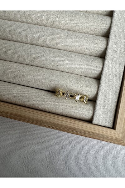 ringbox Gold Minimal Kalp Yüzük