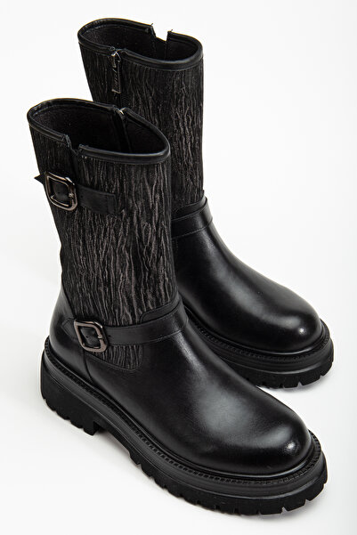 Elile Shoes Hakiki Deri 35 Numaradan 41-42-43 Numaraya Kadar Kadın Kışlık Bot