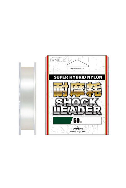 YAMATOYO خيط صيد تايمامو شوك ليدر 50 رطل 0.620 مم 50 متر
