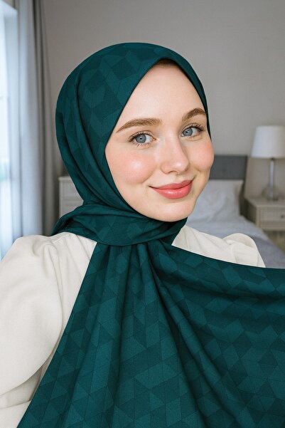 VIEN POLO شال قطني ذو ملمس طبيعي