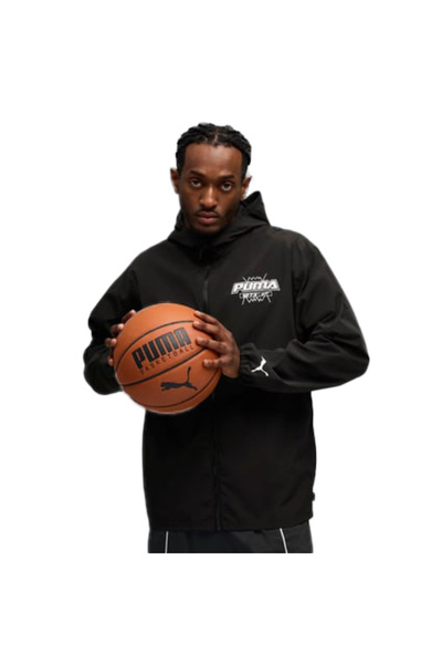 Puma Hoopaverse Men's Black Basketball Windbreaker 63288701