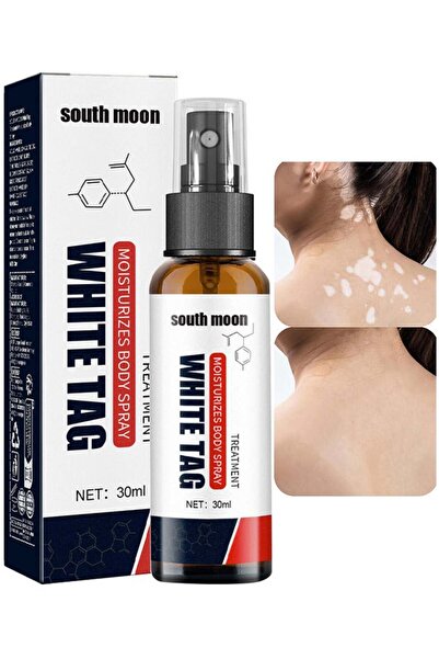 South Moon وايت تاج بخاخ مرطب للجسم، بخاخ لإصلاح البشرة، يعزز استعادة الميلانين، يقلل من ظهور التجاعيد.