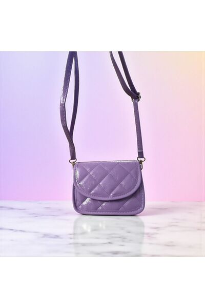 Gözde Mağazacılık Mini Women's Shoulder Bag with Baklava Pattern