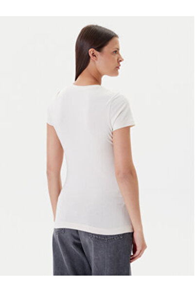 Guess Γυναικείο T-Shirt Εκρού W5YI46J1314