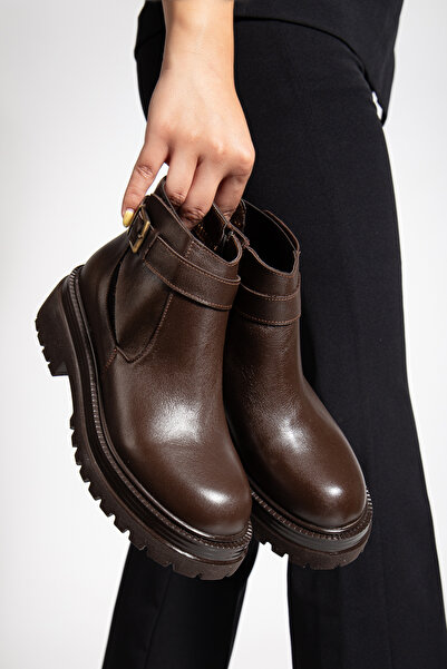 Elile Shoes Hakiki Deri 35 Numaradan 41-42-43 Numaraya Kadar Kadın Kışlık Bot