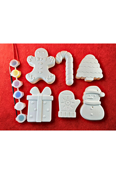 BEMİSA Yılbaşı Özel Yılbaşı Boyama Seti Çocuklar İcin Eğitici Öğretici Boyama...