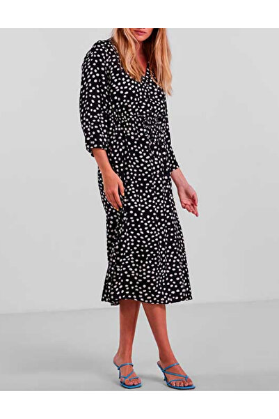 PIECES Rochie midi Pieces, negru
