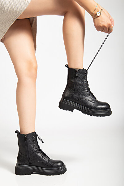 Elile Shoes Hakiki Deri 35 Numaradan 41-42-43 Numaraya Kadar Kadın Kışlık Bot