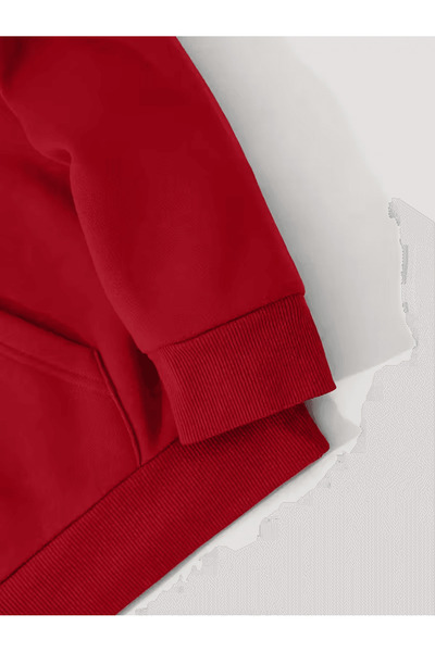 LAVİTTA Men's Fantastic Moon Pattern Hoodie