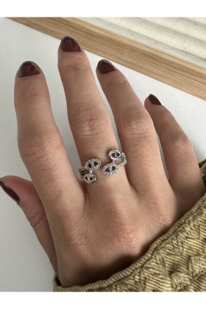 ringbox Silver Color Brand Four Ring