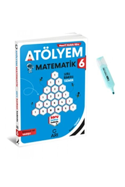 Arı Yayıncılık 6.Sınıf Matematik Atölyem Soru Bankası (Yeni Müfredat)