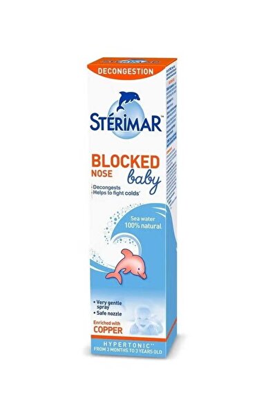 Sterimar Blocked Nose Hypertonic Baby Nasal Spray From 3 Months to 3 Years 50ml