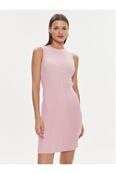 Guess Γυναικείο Φόρεμα Casual Ροζ W4RK20Z2YN2