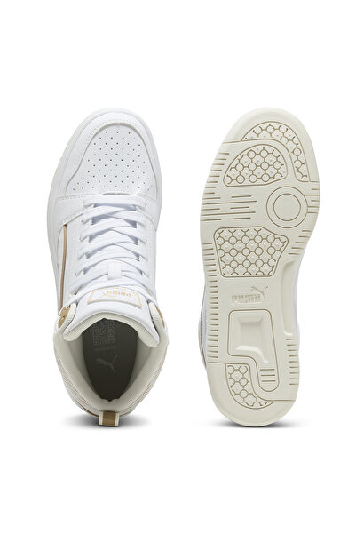 Puma Rebound V6 Dayınight Women's Beige Sneaker Shoes 40261901