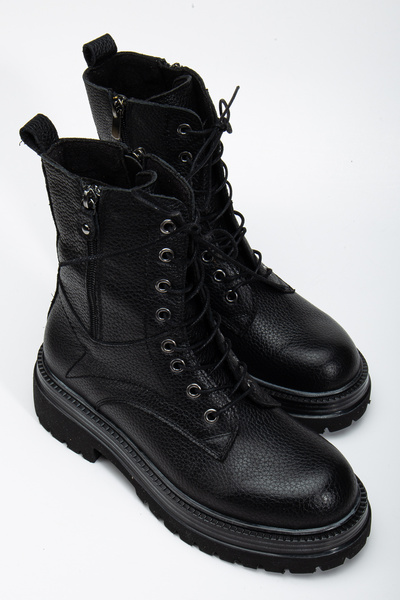 Elile Shoes Hakiki Deri 35 Numaradan 41-42-43 Numaraya Kadar Kadın Kışlık Bot