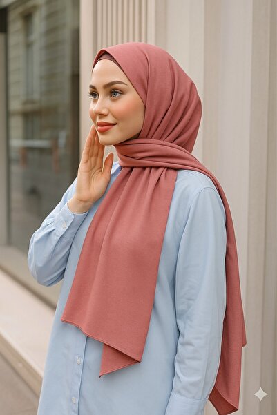 VIEN POLO Şal din bumbac simplu, fără model – anti-alunecare, anti-transpiraţ...