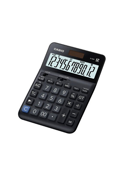 Casio آلة حاسبة مكتبية D-120F، ألوان متنوعة