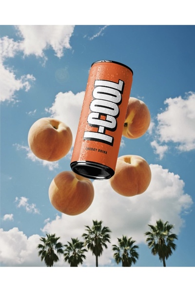 I COOL I-Cool Şeftali Enerji İçeceği *24