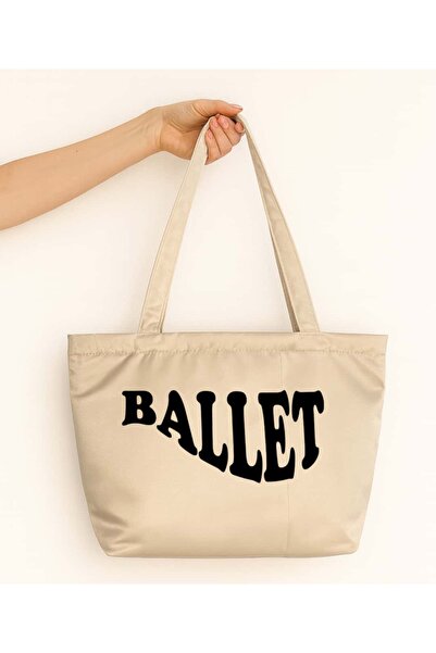 Ada Kostüm Tasarım Geantă de umăr din satin mat, design Ballet