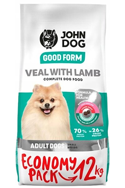 Other Hrană uscată JOHN DOG pentru câini de talie mică, carne de vițel și mie...