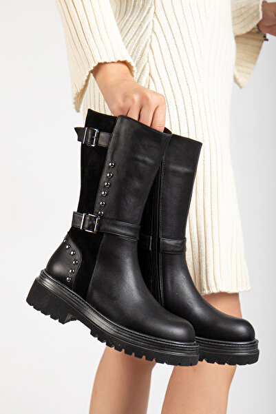 Elile Shoes Hakiki Deri 35 Numaradan 41-42-43 Numaraya Kadar Kadın Kışlık Bot