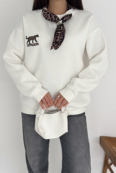 Noa Noa Γυναικείο φούτερ με κέντημα – Γραφικό & Αστικό Στυλ