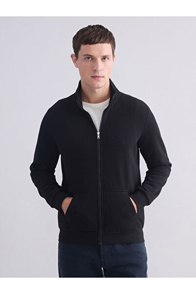 LC Waikiki Alegeri strălucitoare de la Shining Store |   Cardigan pentru bărbați cu guler vertical cu model standard