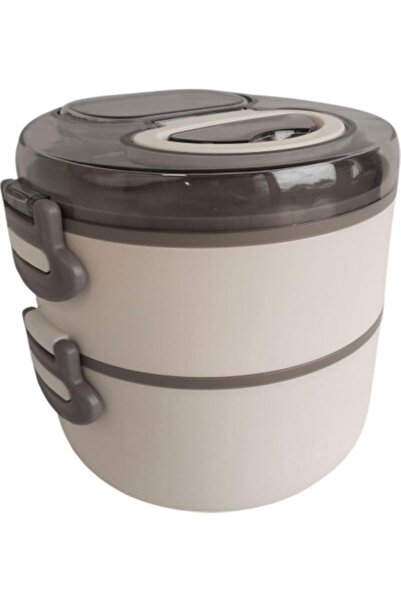 Noki Kids Stainless Steel Lunch Box 1200 ml Double Layer