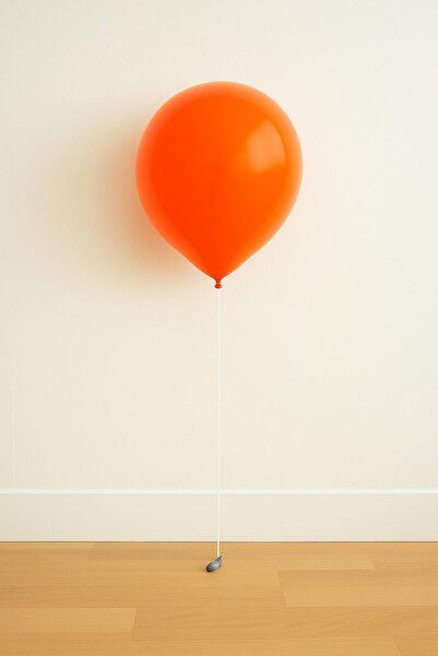 Balonsan Orange Color Balloon 25 Pieces