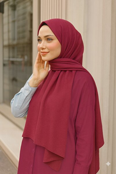 VIEN POLO Şal din bumbac simplu, fără model – anti-alunecare, anti-transpiraţ...