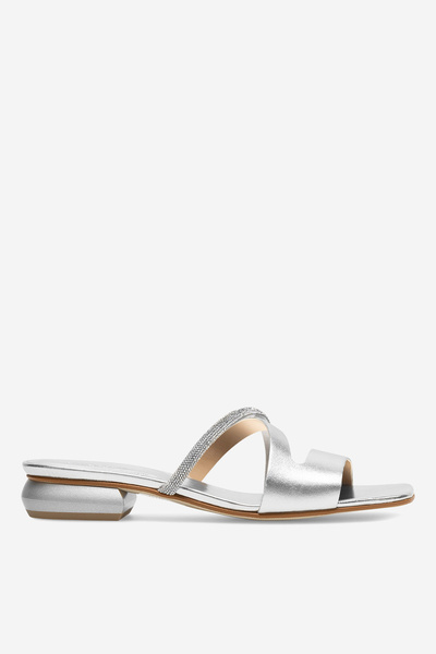 BADURA γυναικεία σαγιονάρα 5905588514367 Ασημί