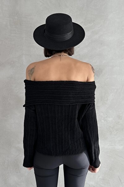 Rabi Shine TRICOARE PENTRU FEMEI PULOVER CU GULER MADONNA