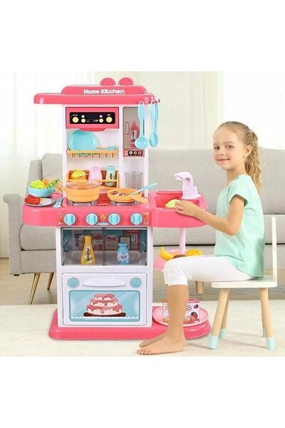 PROCART Multifunctional kitchen for children, cooking sound effects, lights, sink water, 72x51.5x23.5 cm