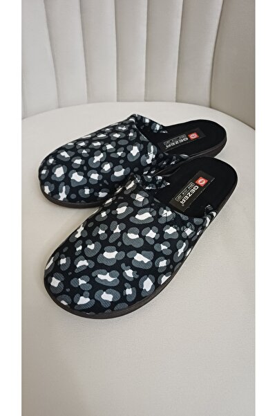 GEZER Kışlık Klasik Kadın Ev Terliği