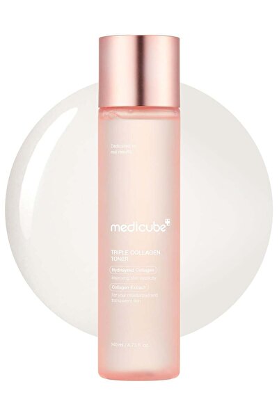 TOPONEE تونر الكولاجين الثلاثي MediCube - مُحلل، كولاجين مُحلل، وكولاجين قابل...