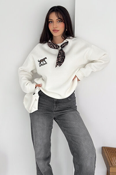 Noa Noa Γυναικείο φούτερ με κέντημα – Γραφικό & Αστικό Στυλ