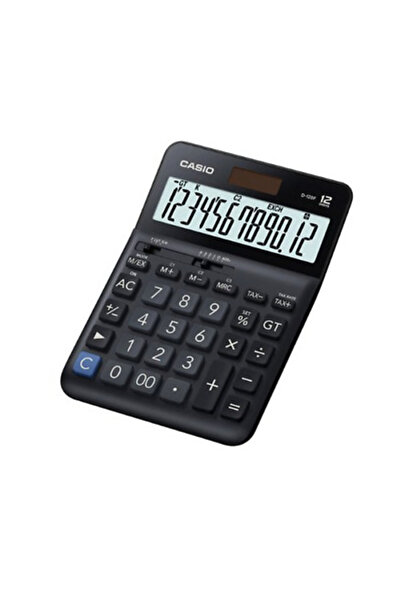 Casio آلة حاسبة مكتبية D-120F، ألوان متنوعة