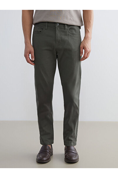 LC Waikiki Блискучі вибори від Shining Store | Чоловічі брюки Slim Fit Gabardin