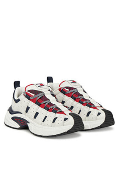 Tommy Jeans Γυναικεία Αθλητικά Παπούτσια EN0EN02814 Λευκά