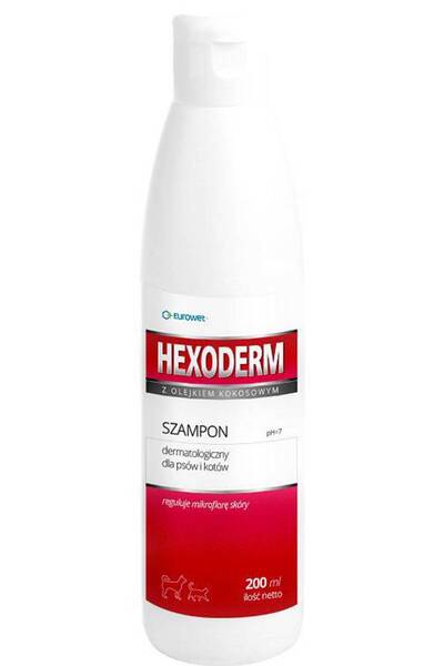 Other Șampon dermatologic HEXODERM PENTRU CÂINI ȘI PISICI EUROWET 200 ml