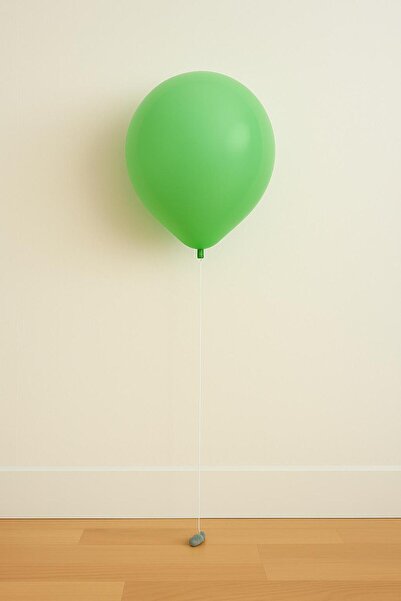 Balonsan بالونات باللون الأخضر الفاتح 25 قطعة