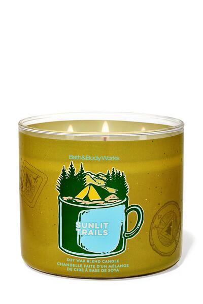 Bath & Body Works Sunlit Trails Büyük Mum 411 g