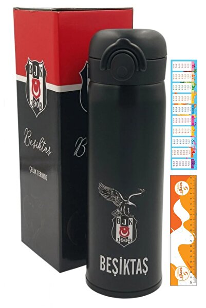 Beşiktaş Licensed Steel Thermos with Locking Lid 500ml Sezgistore with Difference in Price...