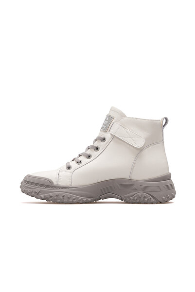 Guja Women's Leather Sneaker Boots 25K 25K310-5 Z Gray