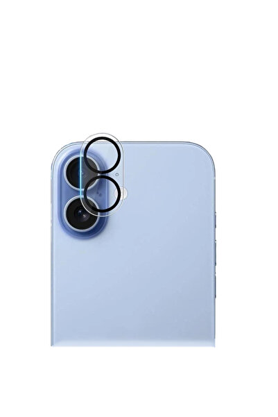 CaseWorld Apple iPhone 17 ile Uyumlu Kamera Lensi Şeffaf Koruma Camı