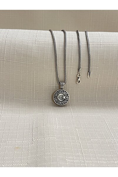 ED CAESAR CEVŞEN 925 AYAR GÜMÜŞ ERKEK KOLYE