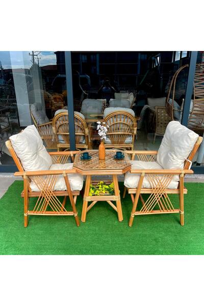 AYGÜN BBQ Balkon Bahçe Teras Mutfak Masa Takımı Oturma Grubu Balkon Takımı Balkon Mobilyası Bahçe Mobilyası