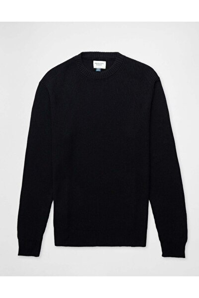 AMERICAN EAGLE AE Waffle Crew Neck Sweater